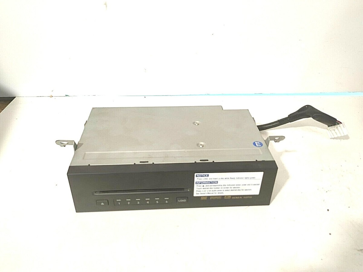 2007-2009 LEXUS GX-470 GLOVE BOX MOUNTED CD DVD CHANGER 86270