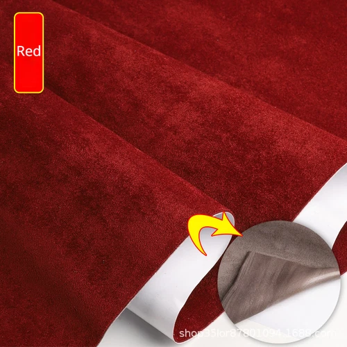 Self Adhesive Suede Fabric Film Sticker Stretch DIY Car Interior 50x150cm - Picture 22 of 37