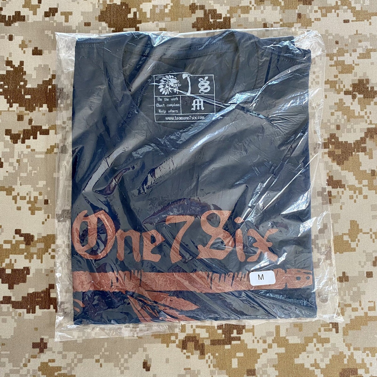 One 7 Six O7S 2021 Motto Tee Shirt NAVY MEDIUM | eBay