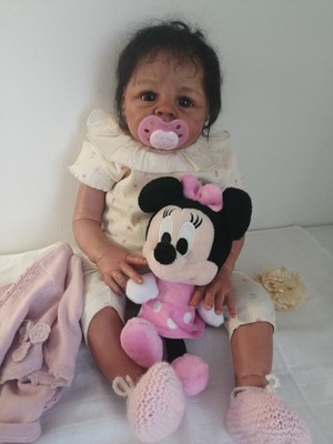 Reborn Tres Belle Poupee Reborn Metisse Issue Du Kit Kira De Eva Helland Ebay