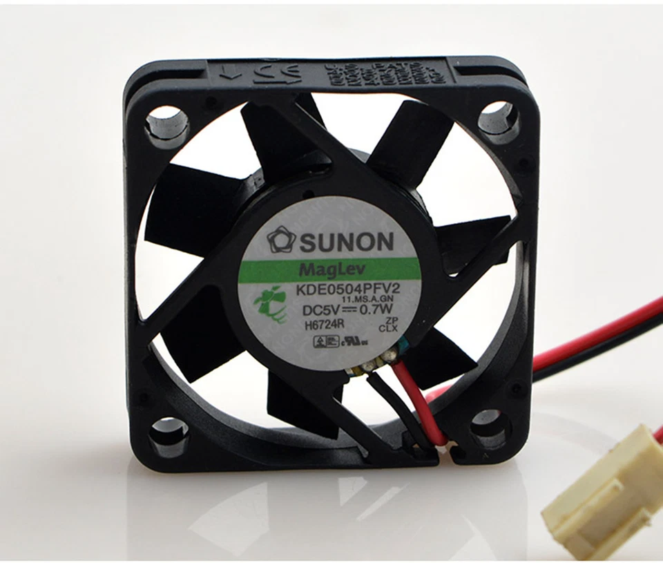 SUNON Cooling Fan 5V 0.7W KDE0504PFV2 4cm 4010 40mmx40mmx10mm 1.6"x1.6"x0.4" - Image 3 of 3