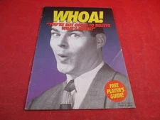 "Whoa!" & "It's Scary" Super Nintendo SNES Super Power Club Promo Insert ONLY #S