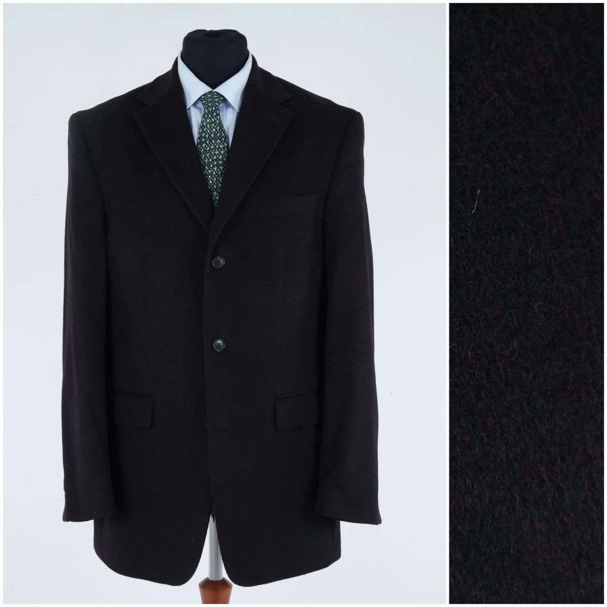 Mens cashmere top sport coat