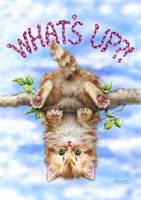 Toland Home Garden What's Up-decorative Cute Cat Kitty Swinging Play Fun Outd... on sale Toland Home Garden What's Up-decorative Cute Cat Kitty Swinging Play Fun Outd... on sale