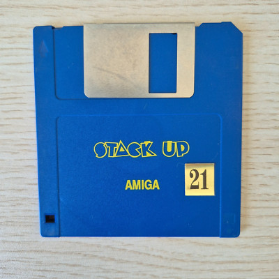   STACK UP   Diskette Commodore Amiga 500 600 2000  