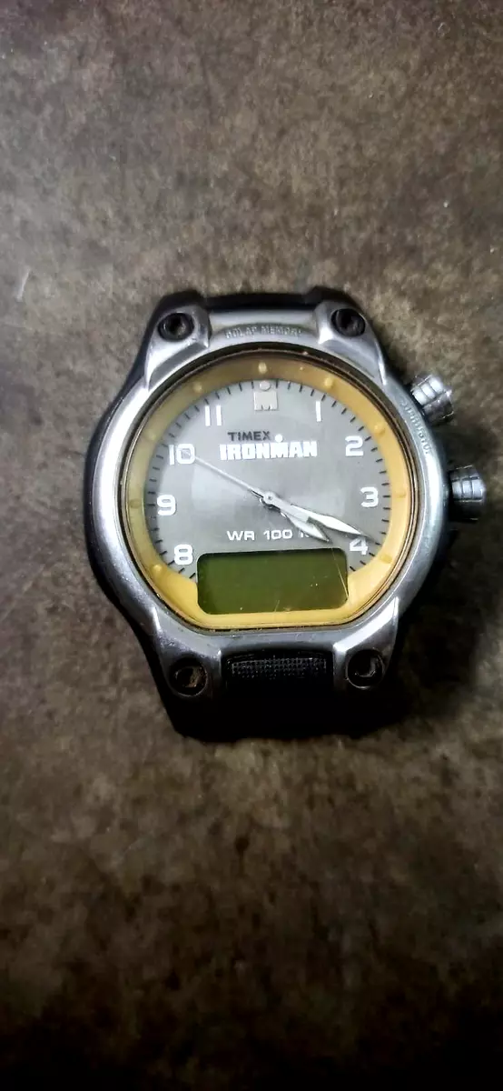 Vintage Timex Ana Digi Men s Digital Watch for spare watchmaker eBay