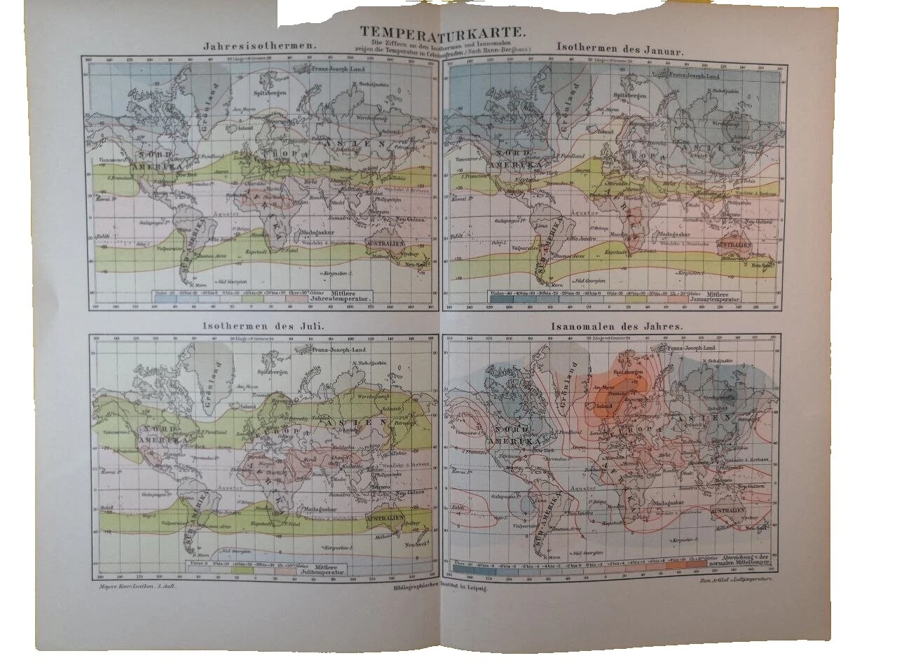 Vintage Original Antique Europe Sheet Maps