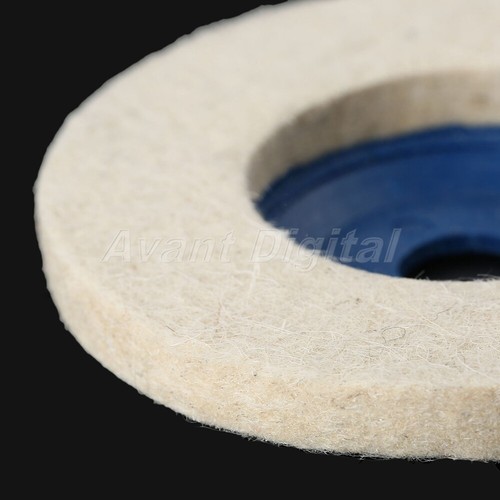 100mm Wool Felt Wheel Buffing Pad Polishing Grinding Abrasive Disc Rotary Tool - Picture 5 of 14