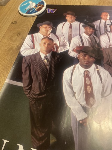 Vintage Washington Huskies Fußball Poster 1998 The Untouchables 24” x 18” - Bild 7 von 9