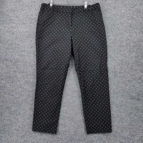 Liz Claiborne Pants Women 10 Black Emma 