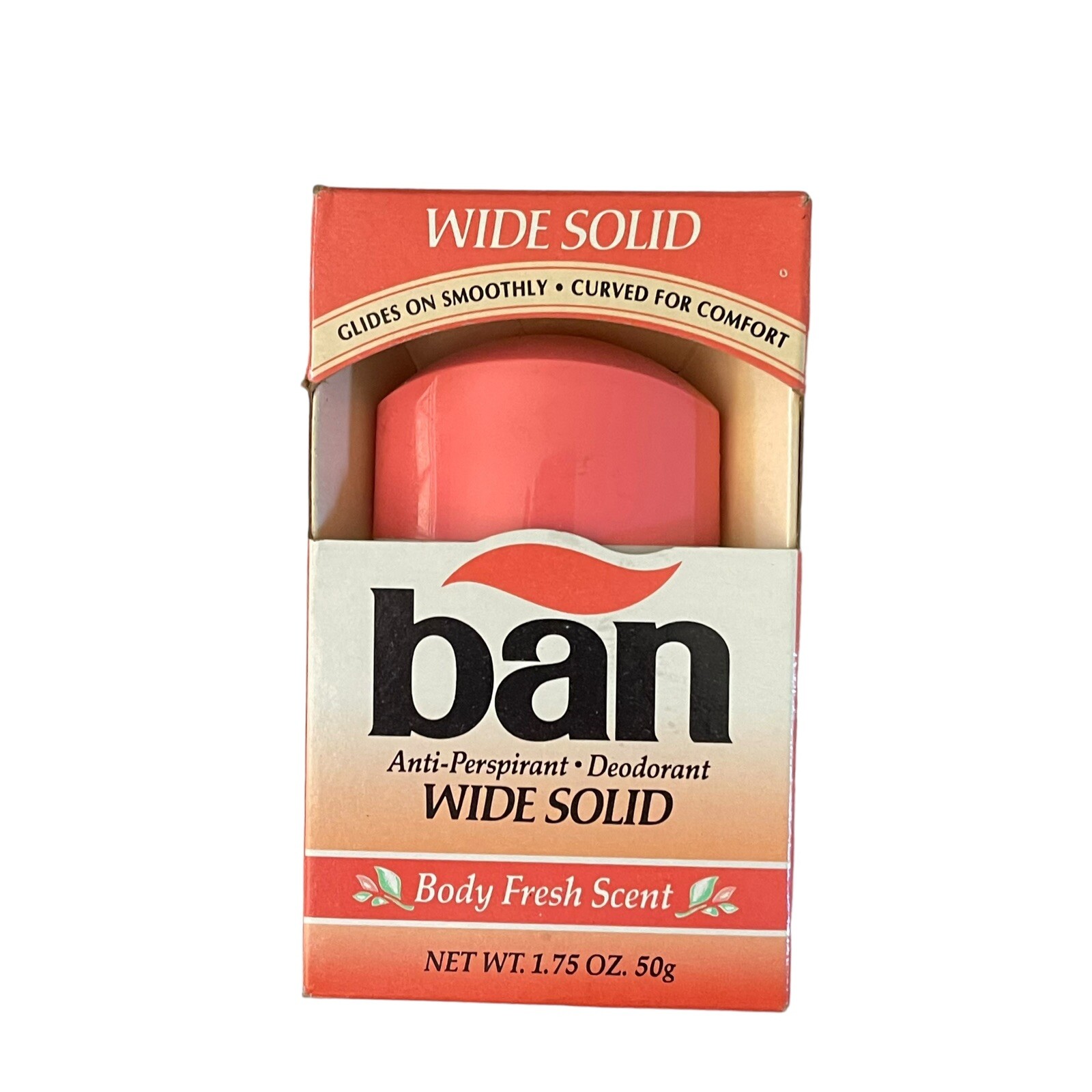 Vintage BAN Deodorant Wide Solid Powder Fresh 1.75 Oz NIB | eBay