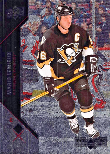 2011-12 Upper Deck Black Diamond Mario Lemieux #49 EX+ PITTSBURGH PENGUINS - Bild 1 von 2