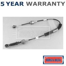 Borg & Beck Gear Selector Cable Fits Renault Megane 1.4 1.5 dCi 1.6 #2