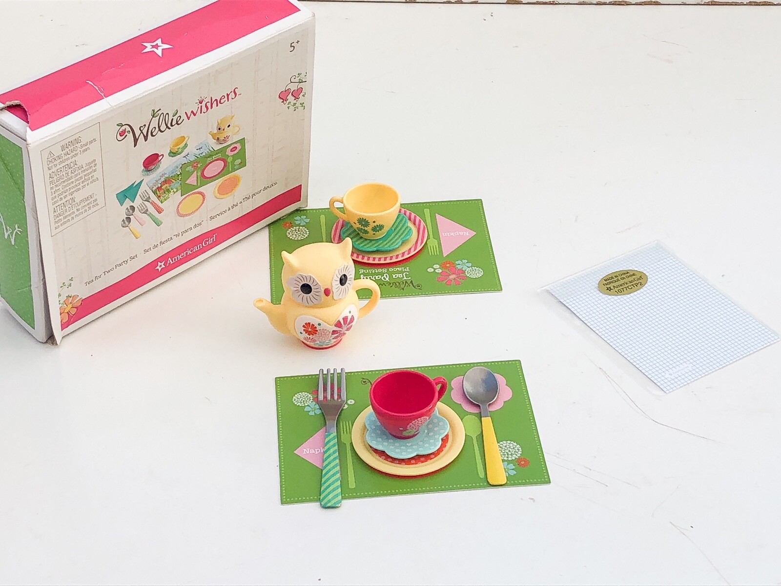 wellie wishers tea set