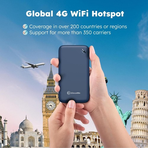 GlocalMe UPP 4G Mobiler WLAN Router verfügbar in über 140 Ländern keine SIM nötig - Bild 4 von 7