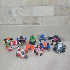 Mixed Lot of Vintage Zbots Galoob Micro Machines Z Bots Figure Toys Lot of 11