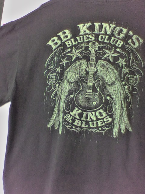 BB King's Blues Club Men's Black Short Sleeve XL T-Shirt