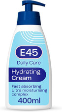 E45 Daily Hydrating Cream 400 Ml for All Skin Types – Long Lasting Moisturisatio