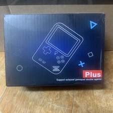 Game Box Plus Handheld Console – Retro Gaming System w/ Preloaded Games NIB