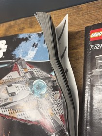 Lego Star Wars Manuals Only Lot Of 6 75186, 75329, 75292, 75295, & 75301