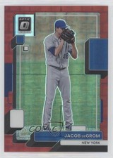 2022 Panini Donruss Optic Red Pandora Prizm 67/99 Jacob deGrom #113 0r2f