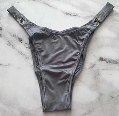 Victoria's Secret Brazilian Panty Very Sexy Asteroid Scattered Shine Strap M L