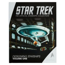 Eaglemoss Star Trek Designing Starships Volume One Hardcover Book