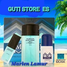 Morton Musk Men's Fragance Kit By Marlen Lamur 3-piece Set Nuevo En Caja 📦 