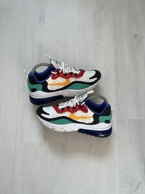 Nike Air Max 270 React 'Bauhaus' - White Blue Green Red Yellow - Size EU 38
