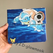Nintendo New 3DS Replacement Shell - Pok mon Blastoise Pikachu Blue Water Hot