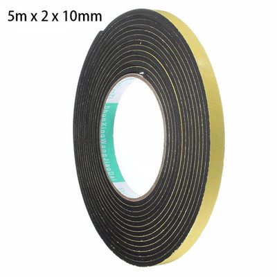 1Pcs Strong Single Sided Adhesive Weather Stripping Foam Sponge Rubber Strip Tap