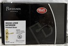 Hiatt Designer Levers Mocho Bathroom Door Handles Polished Brass 8073H
