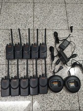 10pcs Mag One by Motorola BPR40 8CH Charger Two-Way Radio and CHARGE BASE 2pcs