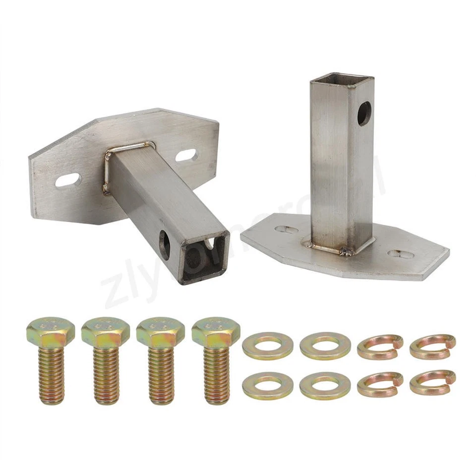 Soporte de parachoques delantero corto de acero inoxidable para Porsche 924 944 # 944-505-017-03 Foto 3 de 4