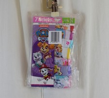 Paw Patrol Toddler Girls 7 PACK Underwear Multicolor Size 2T/3T