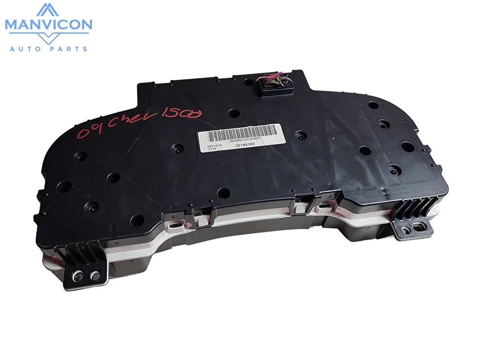 Chevrolet Silverado 1500 2009-2012 velocímetro instrumental KPH Cluster 28186386 Foto 4 de 4