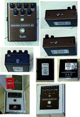 Fender Smolder Acoustic OD - Effektgerät für Akustikgitarren - wie neu