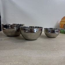 All-Clad Kitchen Essentials Stainless Steel Measuring Bowl Set 3 Piece