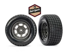 Traxxas 10473X - Tires & wheels assembled, glued, Hoosier tires (Slash Modified)