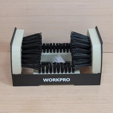 WORKPRO Boot Scrubber Heavy Duty Boot Cleaning Scraper Brush Shoe Mud Clean Tool