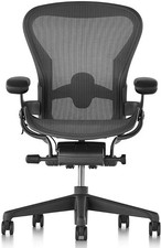 Herman Miller Aeron Remastered Chair - Size B Graphite -open box
