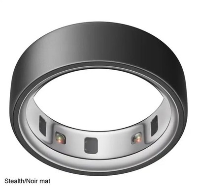 Oura Ring Gen 4 - Stealth / Noir mat - Size 15 - FREE SHIPPING!