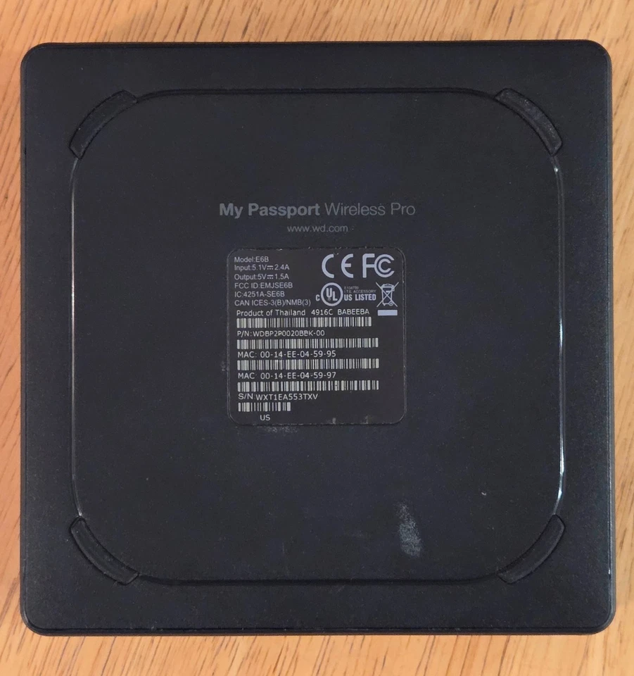 Western Digital My Passport Wireless Pro 2TB Portable External HDD - Image 2 of 4