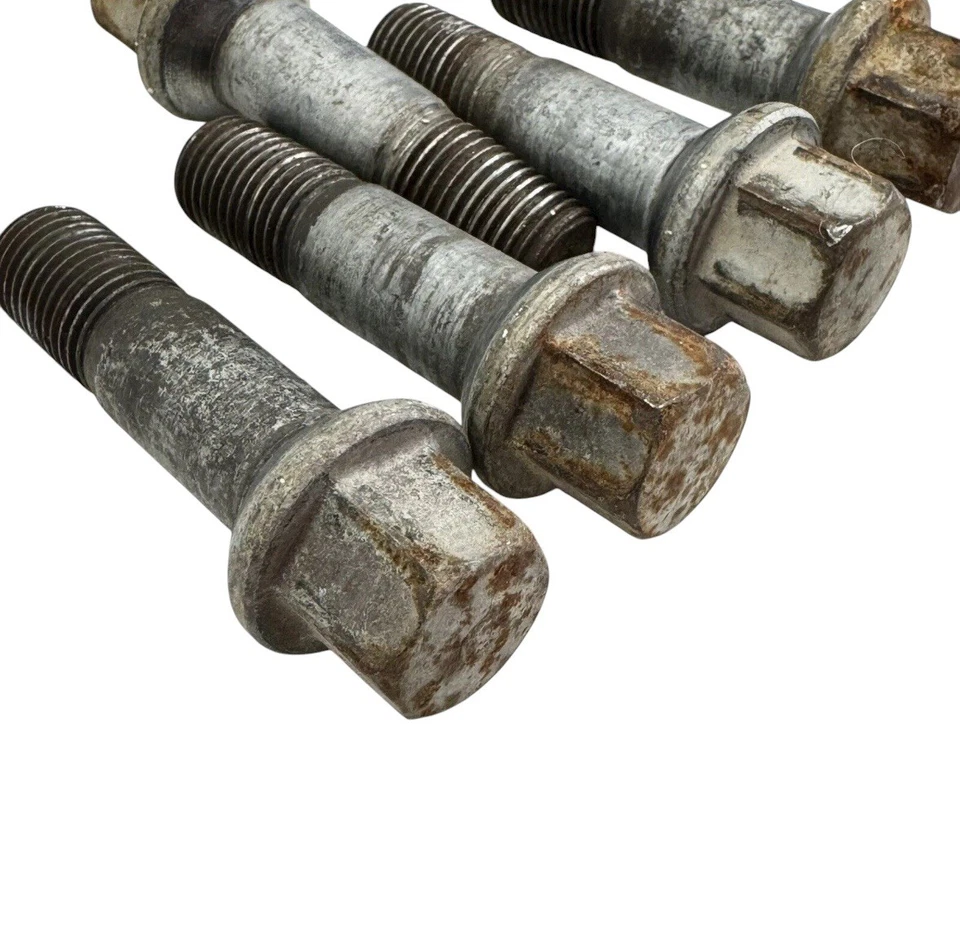 Juego de 5 pernos de tuerca de rueda Mercedes E350 2006 5 orejetas W215 CL500 CL600 Foto 4 de 4