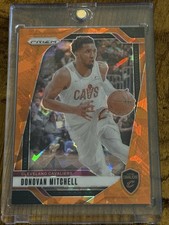 2024-25 Panini Prizm - Donovan Mitchell #155 Orange Ice Prizm