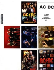 AC DC    CUSTOM   NOVELTY TRADING CARD 6 CARDS   SET