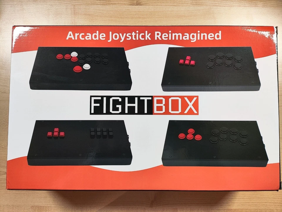 Fightbox Arcade F1 PC / Hitbox Controller Sanwa Buttons - 1x benutzt mit OVP - Bild 4 von 4