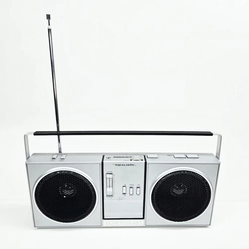 Realistic 12-707 Am Fm Stereo Mate System Boombox Detachable Walkman Vintage