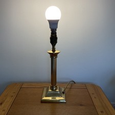 Brass Corinthian Style Lamp Base