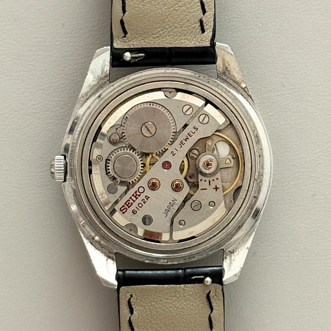 Seiko Skyliner 6102-8000 21J Hand-Wind Men's Watch 1972 Japan | eBay